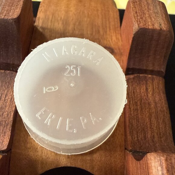 Vintage Hand carved Wooden Folk Piggy Pig Shaped Bank - Picture 13 of 13